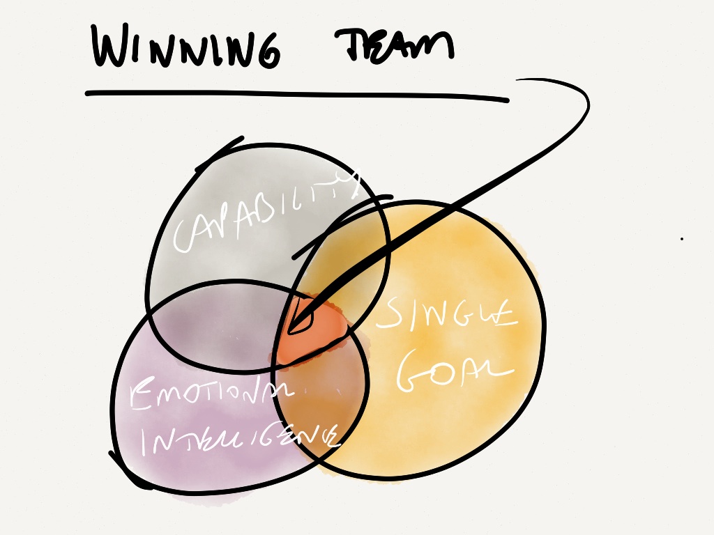 Components of a winning team