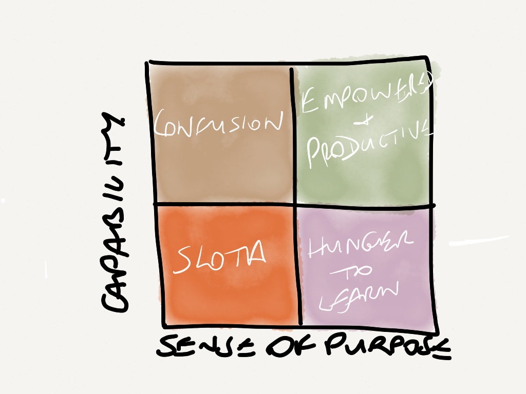 Employee capability and sense of purpose shine through