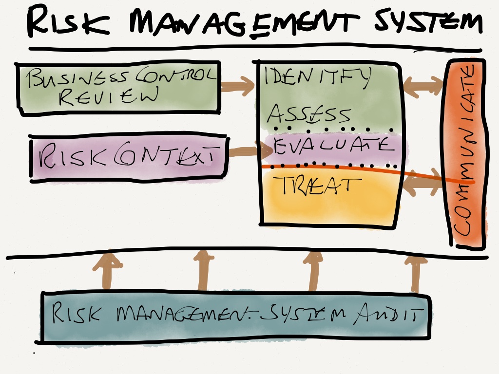 Components and context of a risk management system